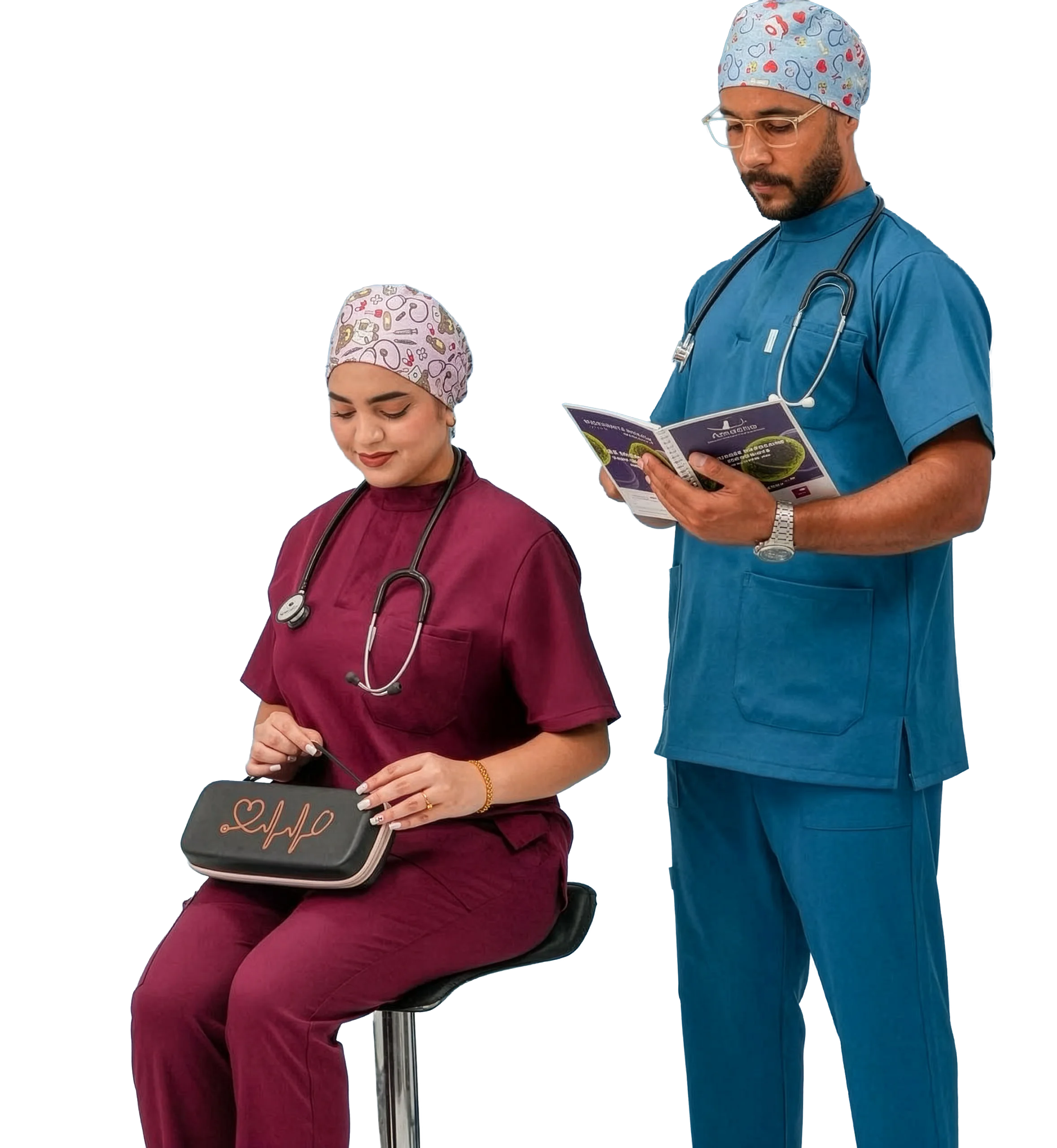 Mannequin en blouse médicale