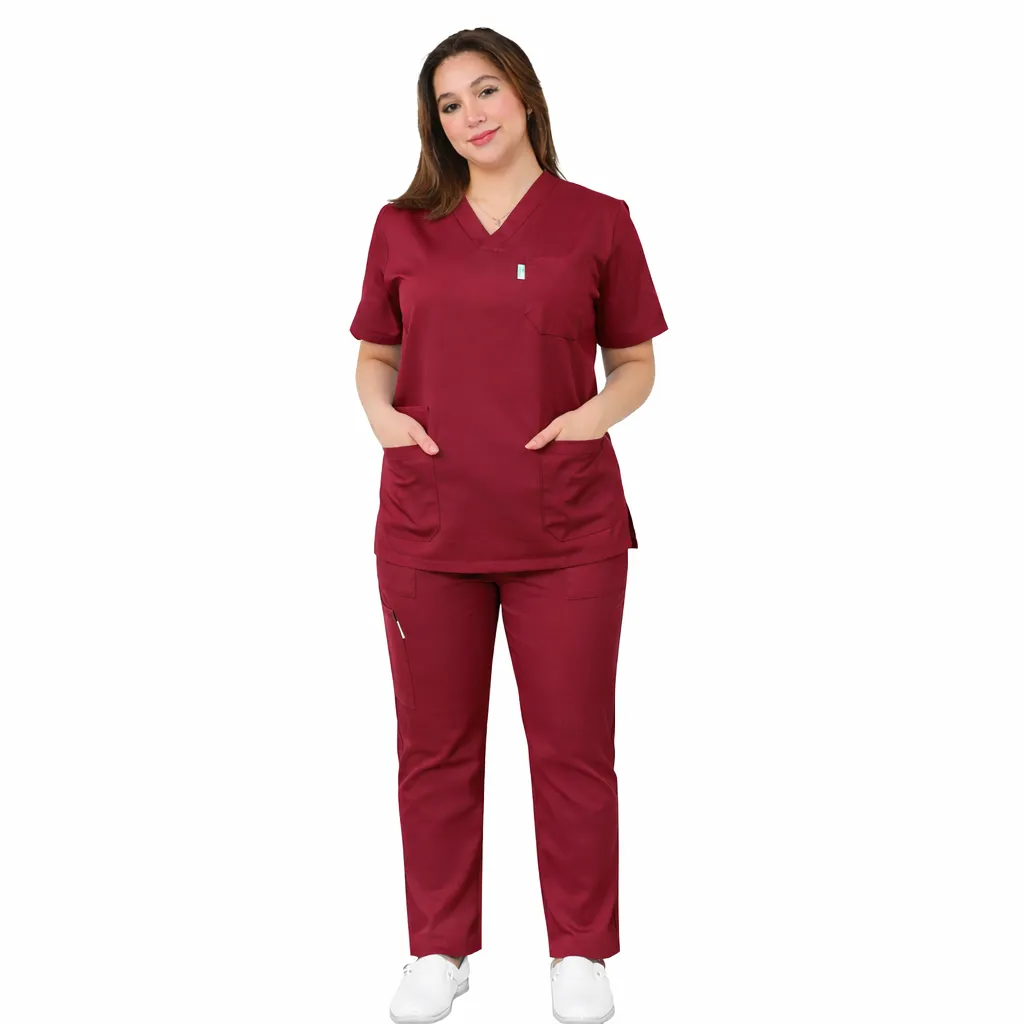 mediuniforme.com_tenue_de_bloc_rouge_bordeaux_femme_1