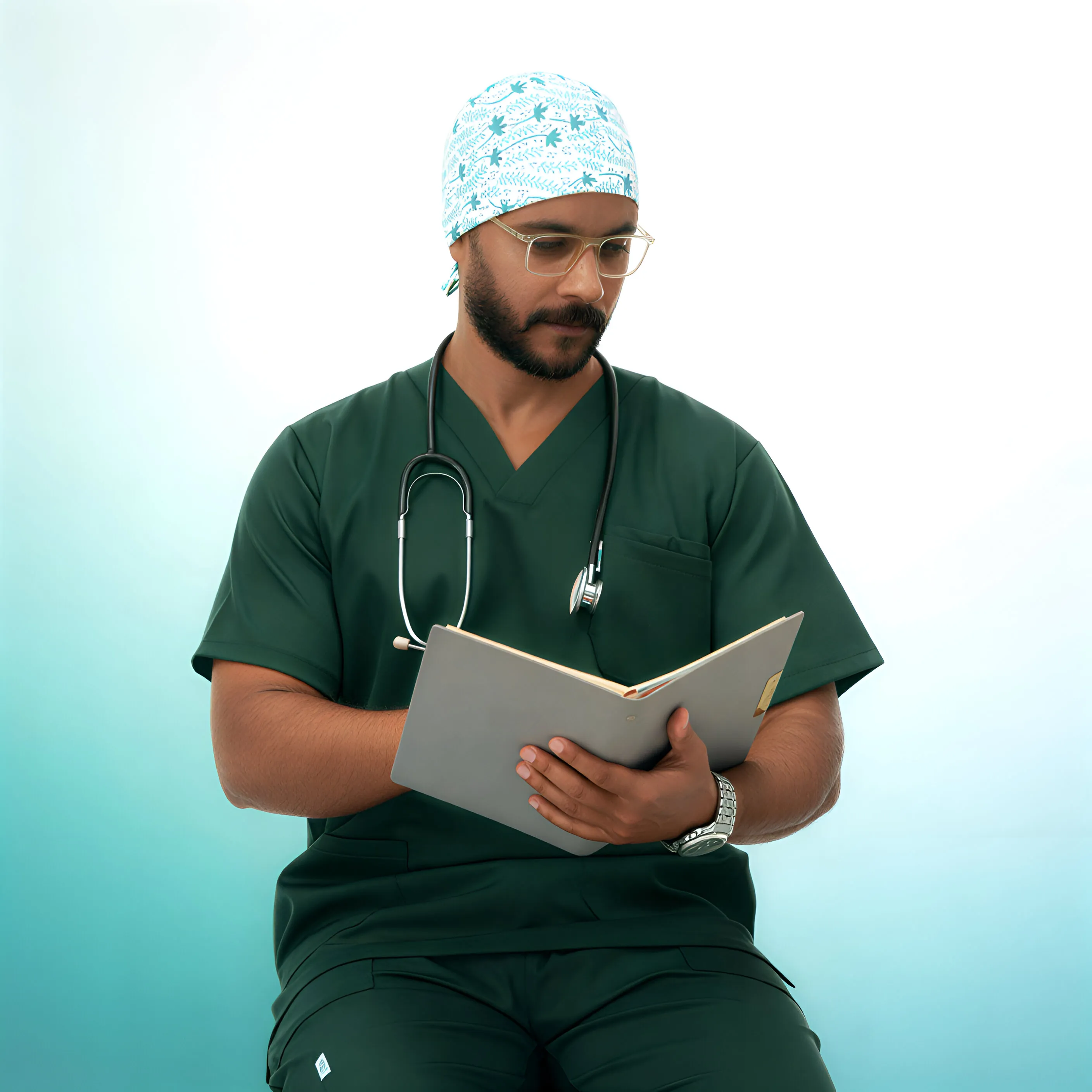 Mannequin en blouse médicale